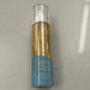 Kopari Sun Shield Body Glow SPF 50 - Gold & Blue Packaging